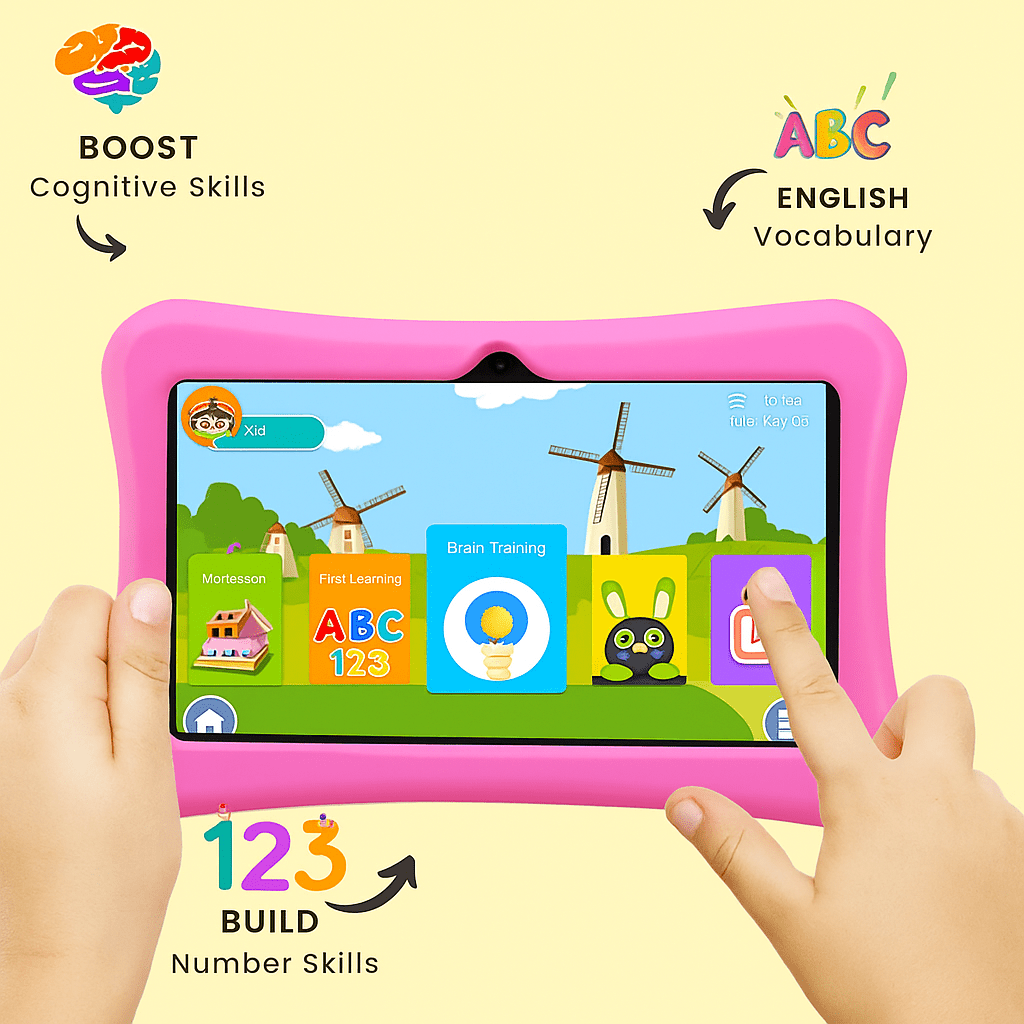 TinyBuddy Pro 3 - Kids Educational Tablet - OneTapWireless