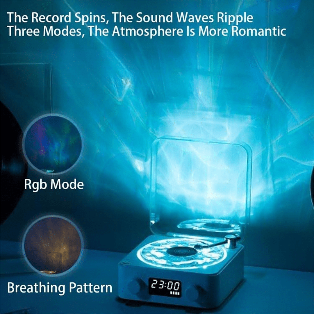 WavesVinyl - Galaxy Projector Speaker - OneTapWireless